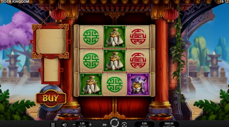 Play Tiger Kingdom Infinity Reels by Relax at 1Win Casino