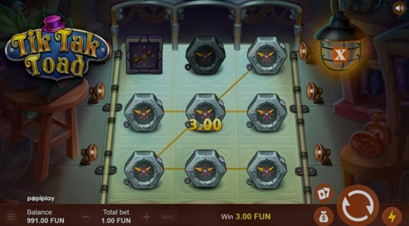 Play Tik Tak Toad by Popiplay at 1Win Casino