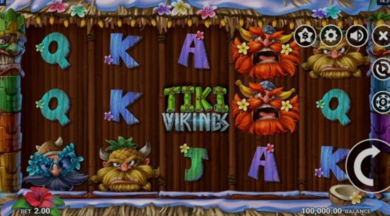 Play Tiki Vikings by Games Global at 1Win Casino