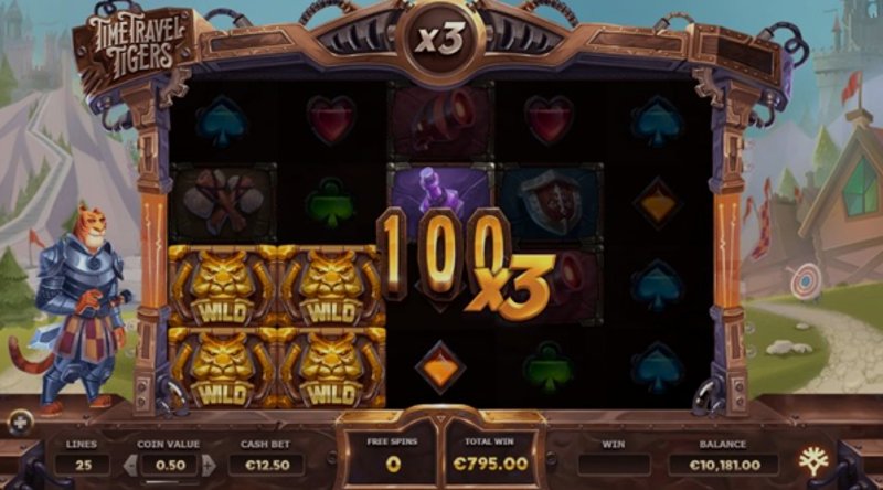 Play Time Travel Tigers by Yggdrasil at 1Win Casino