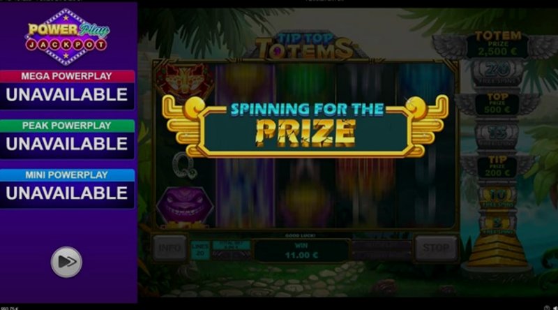 Play Tip Top Totems Power Play by Playtech at 1Win Casino