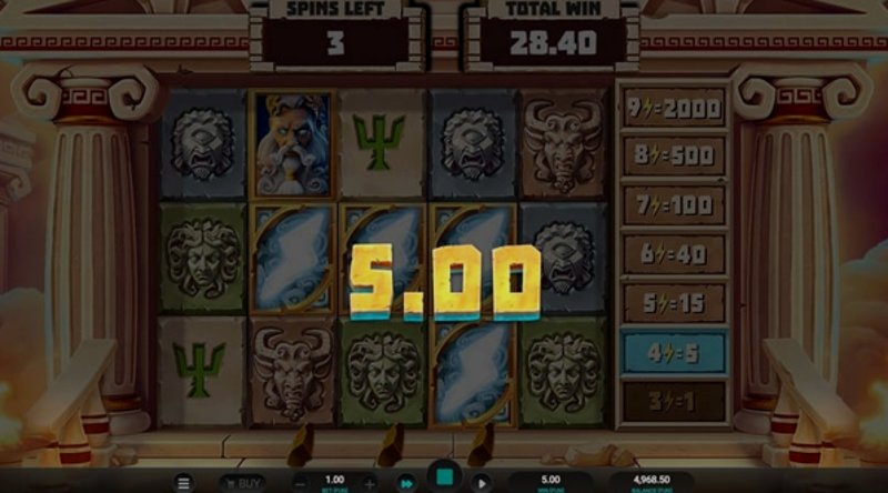 Play Titan Strike by Relax at 1Win Casino