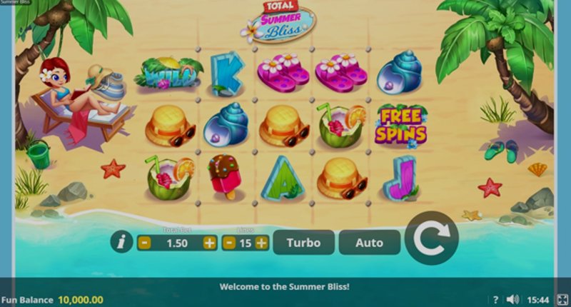 Play Total Summer Bliss by Spearhead at 1Win Casino