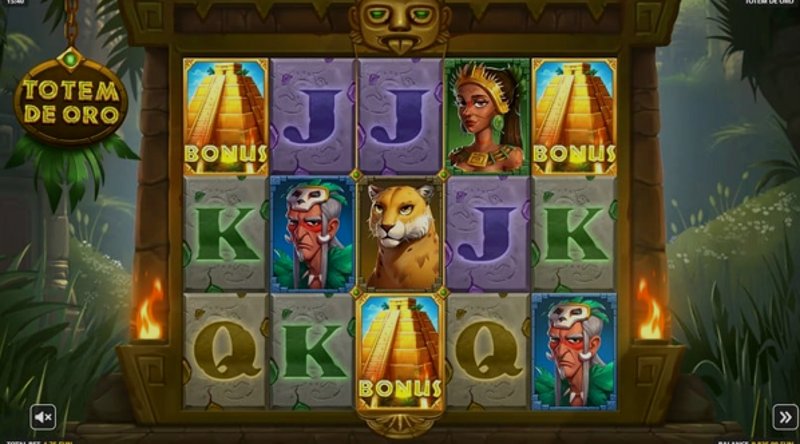 Play Totem de Oro by Gamebeat at 1Win Casino