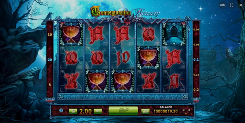 Play Transylvanian Beauty by Bf Games at 1Win Casino