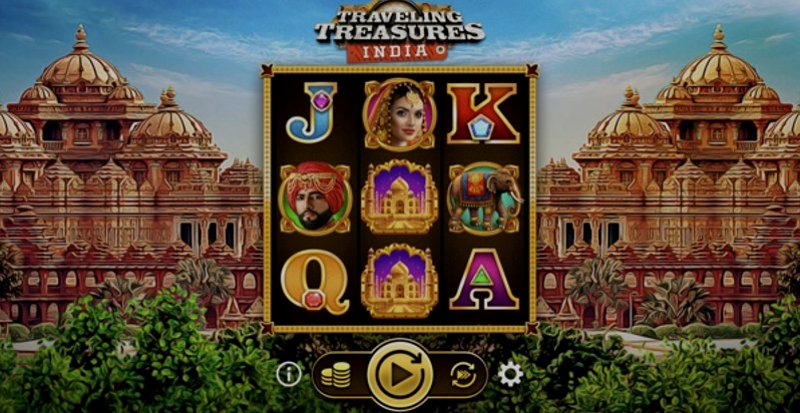 Play Traveling Treasures India by Onetouch at 1Win Casino