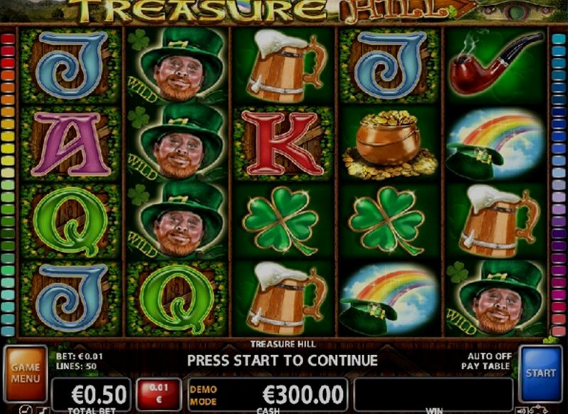 Play Treasure Hill by Ct Interactive at 1Win Casino