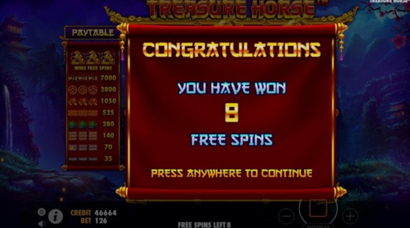 Play Treasure Horse by Pragmatic at 1Win Casino