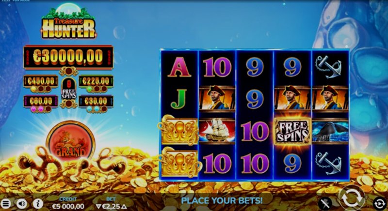 Play Treasure Hunter by Bluehorn at 1Win Casino