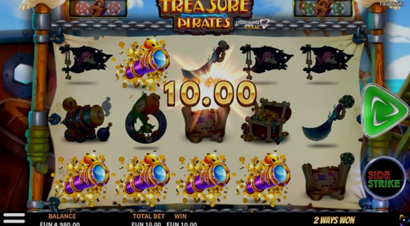 Play Treasure Pirates by Relax at 1Win Casino