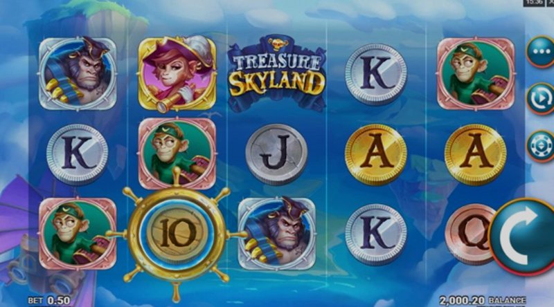 Play Treasure Skyland in Ivory Coast at 1Win Casino