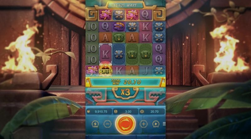 Play Treasures of Aztec by Pgsoft at 1Win Casino