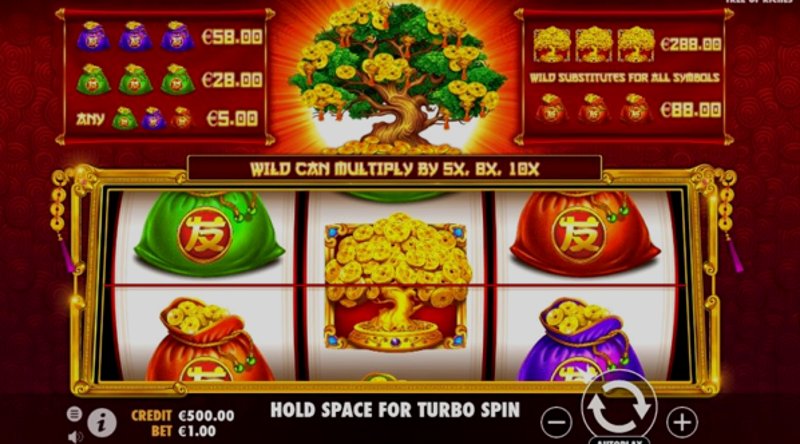 Play Tree of Riches by Pragmatic at 1Win Casino