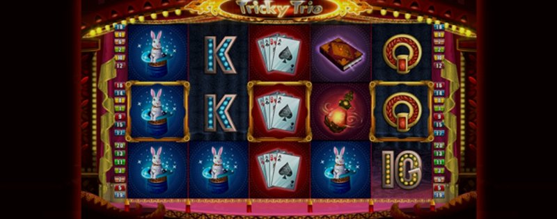 Play Tricky Trio by Edict at 1Win Casino