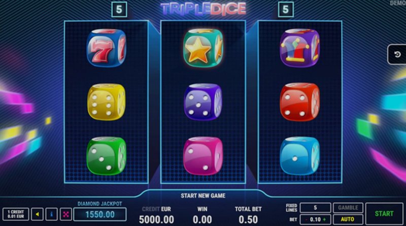 Play Triple Dice by Fazi at 1Win Casino