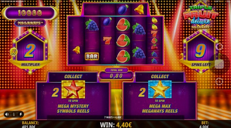 Play Triple Fruit Deluxe Megaways by Isoftbet at 1Win Casino