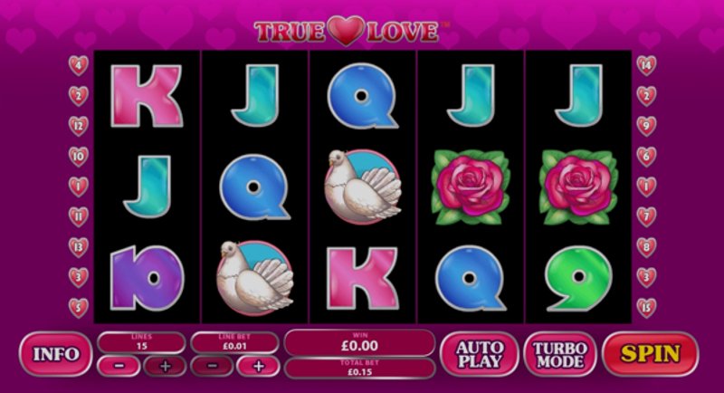 Play True Love by Playtech at 1Win Casino