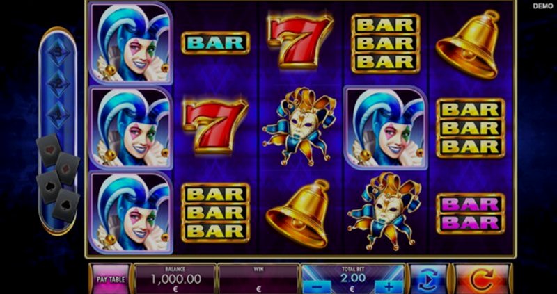 Play Twin harlequin by Red Rake at 1Win Casino