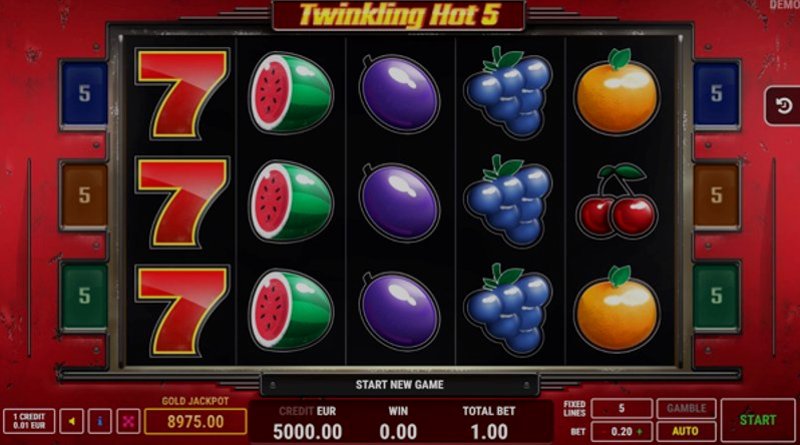 Play Twinkling Hot 5 by Fazi at 1Win Casino