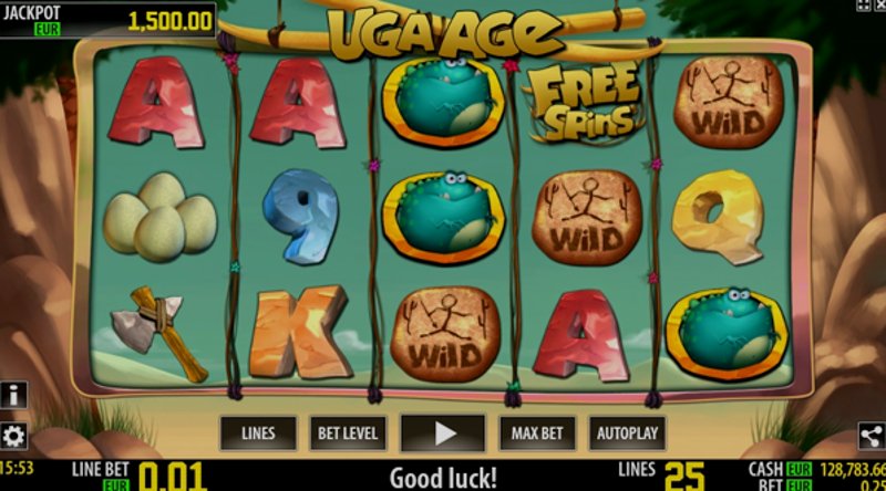 Play Uga Age by Play Pearls at 1Win Casino