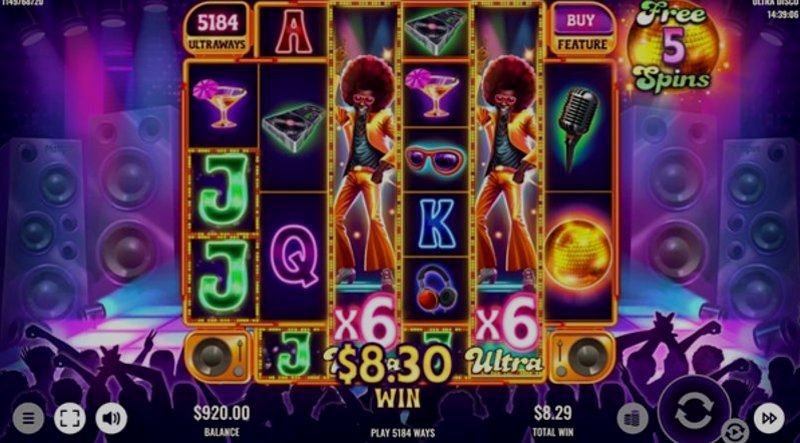 Play Ultra Disco in Uganda at 1Win Casino