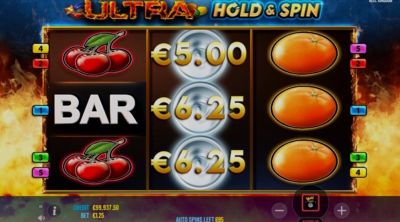 Play Ultra Hold and Spin by Pragmatic at 1Win Casino