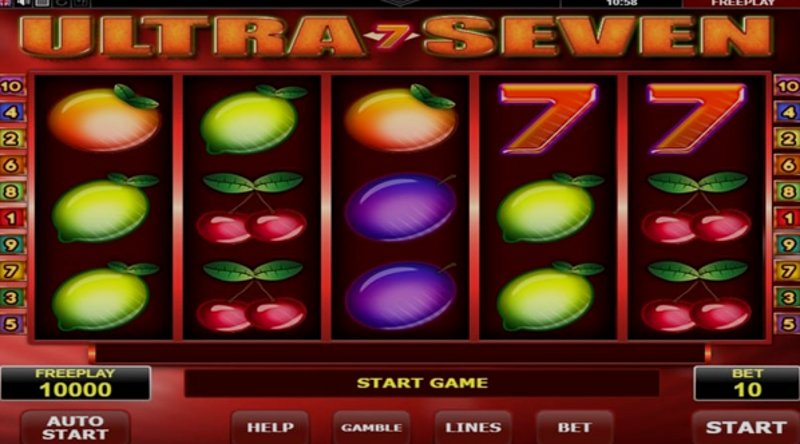 Play Ultra Seven by Amatic at 1Win Casino