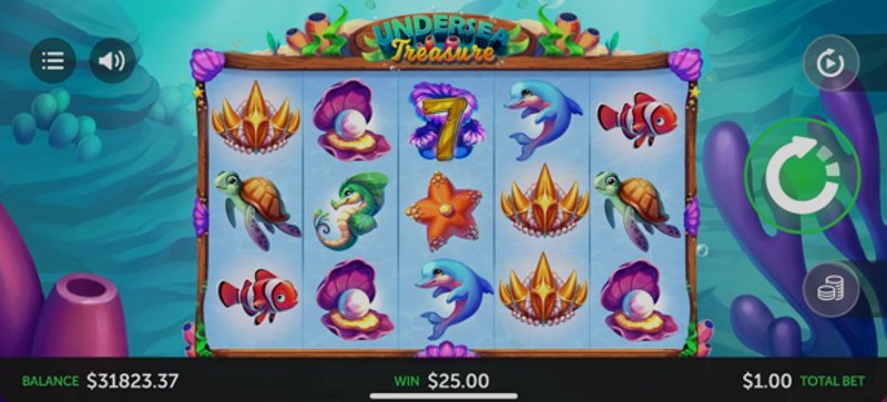 Play Sea Treasure in Brazil at 1Win Casino