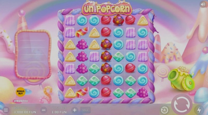 Play Unipopcorn by Popiplay at 1Win Casino