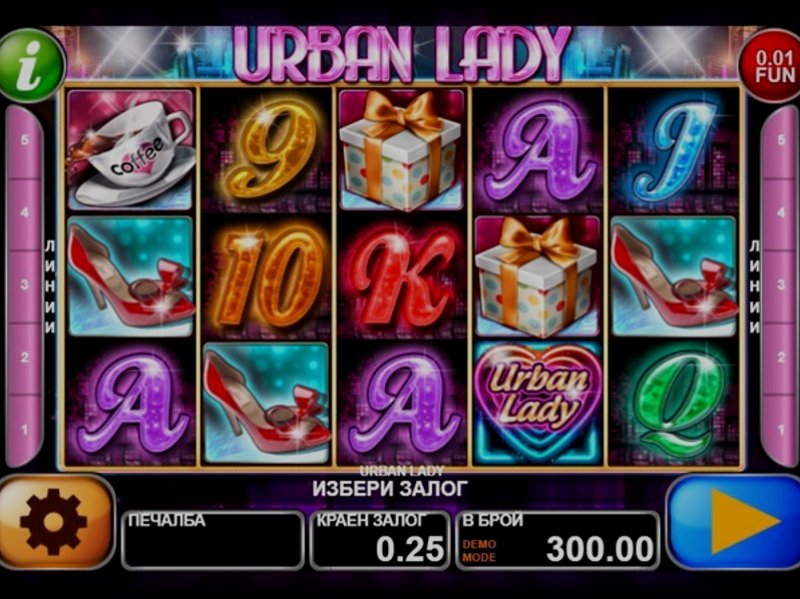 Play Urban Lady by Ct Interactive at 1Win Casino