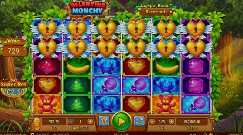 Play Valentine Monchy by Habanero at 1Win Casino