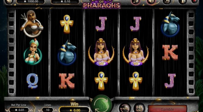 Play Valley of Pharaohs by Booming at 1Win Casino