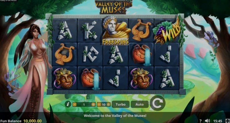 Play Valley of the Muses by Spearhead at 1Win Casino