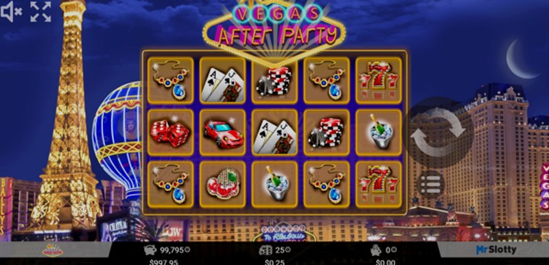 Play Vegas AfterParty by Mrslotty at 1Win Casino