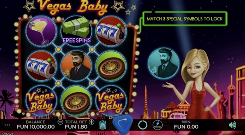 Play Vegas Baby by Caleta at 1Win Casino