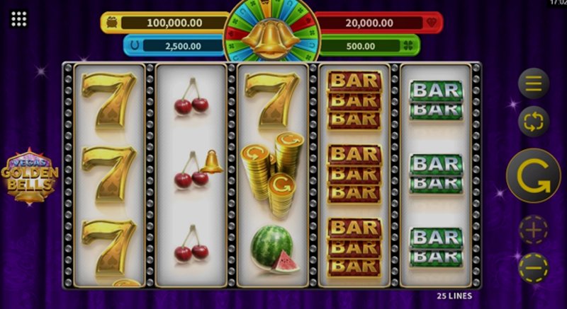 Play Vegas Golden Bells by Games Global at 1Win Casino