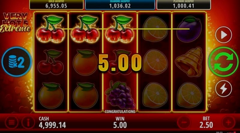 Play Very Hot 5 Extreme by Fazi at 1Win Casino