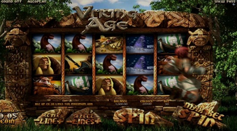 Play Viking Age by Betsoft at 1Win Casino