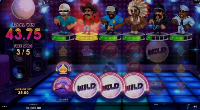 Play Village People Macho Moves by Mgplus at 1Win Casino