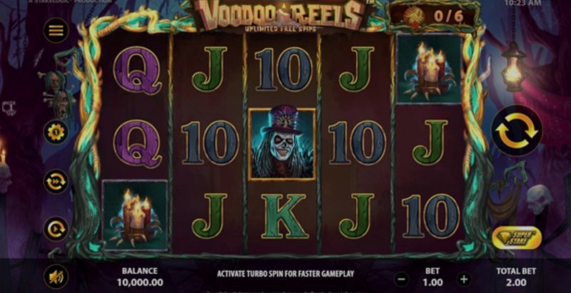 Play Voodoo Reels by Stakelogic at 1Win Casino