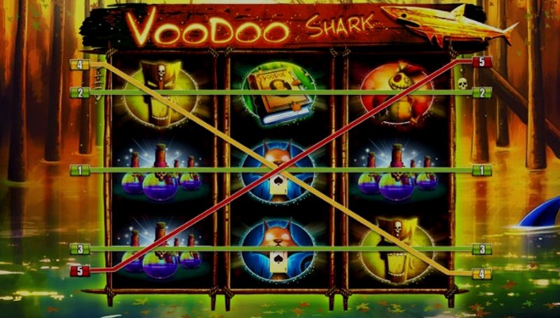 Play Voodoo Shark by Edict at 1Win Casino