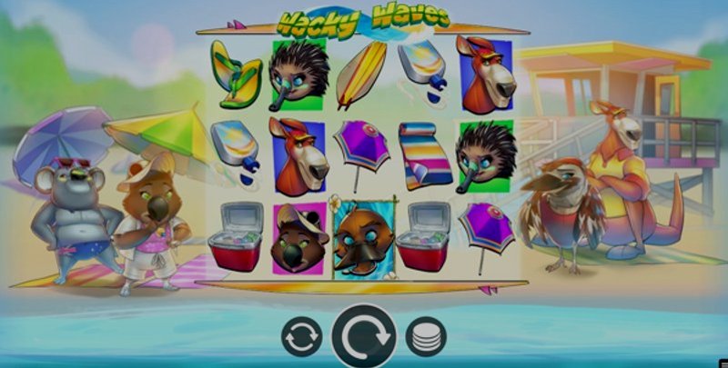 Play Wacky Waves by Eyecon at 1Win Casino