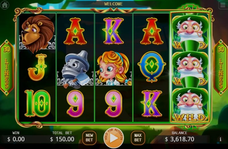 Play Walking Oz by Kaga at 1Win Casino