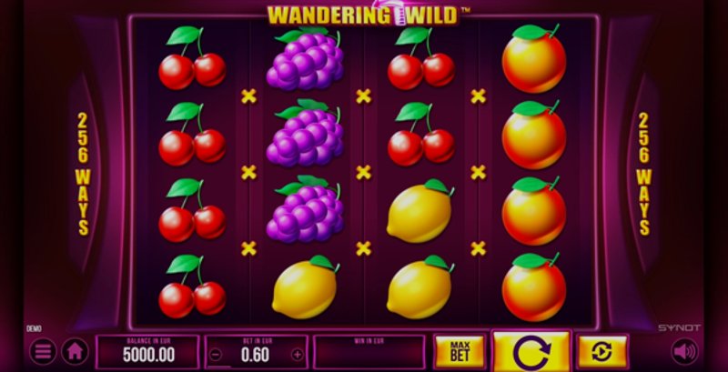 Play Wandering Wild by Synot at 1Win Casino