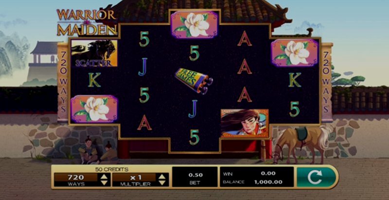 Play Warrior Maiden by High5 at 1Win Casino