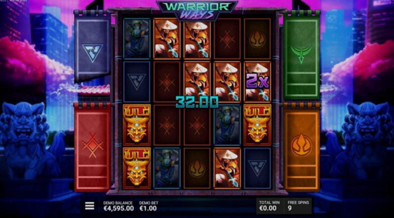 Play Warrior Ways by Hacksaw at 1Win Casino