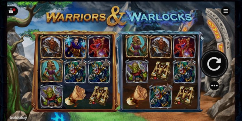 Play Warriors and warlocks by Boldplay at 1Win Casino