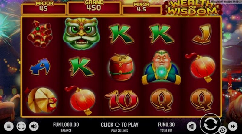 Play Wealth of Wisdom by Platipus at 1Win Casino