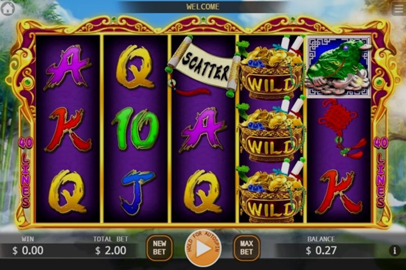 Play Wealth Toad by Kaga at 1Win Casino