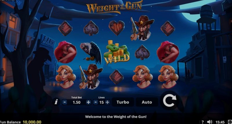 Play Weight of the Gun by Spearhead at 1Win Casino